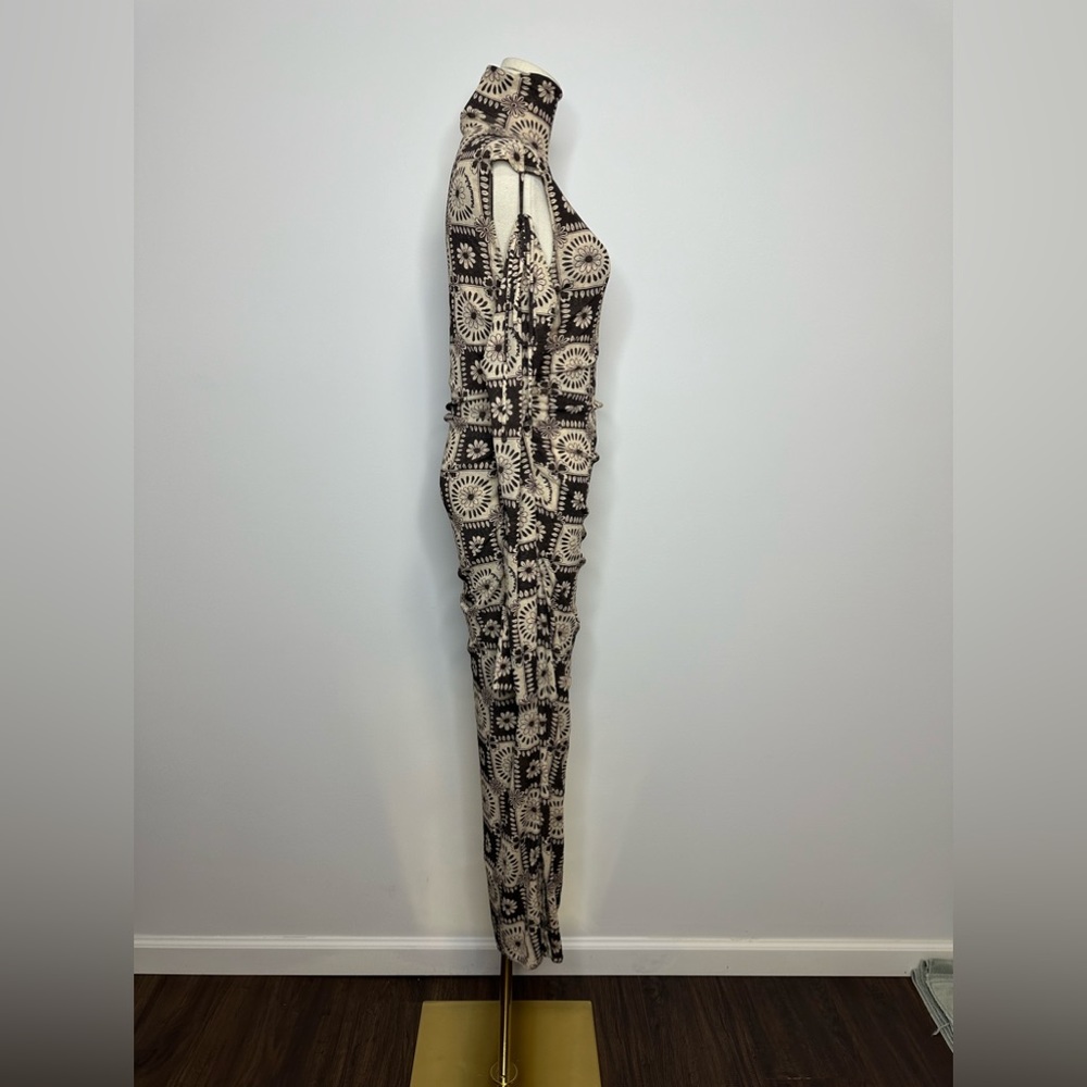 Nanushka Aleid Turtleneck Midi Dress - Picture 10 of 12